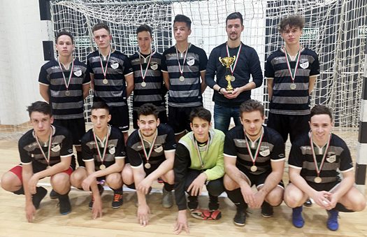 Somogy megyei Futsal bajnokság 2. helyezett csapata a Marcali VFC U19